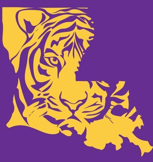Free Printable Lsu Logo Clipart - Free Clip Art Images | LSU and Saints  logos | Pinterest | Louisiana, Logos and Caves