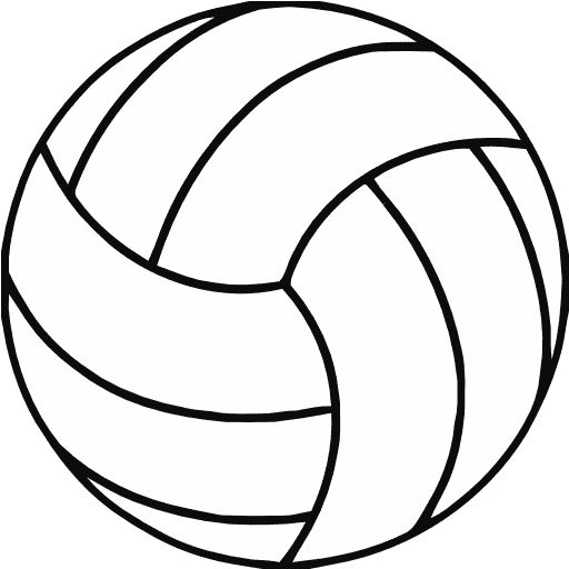 Free Printable Volleyball Clip Art | Shape Collage - Shapes