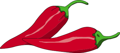 Free Red Chili Peppers Clip A - Peppers Clipart