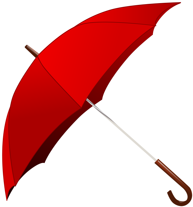 Free Red Umbrella Clip Art - Clipart Umbrella