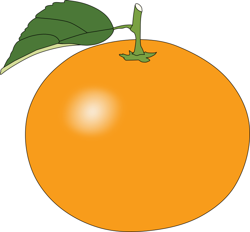 Free Round Orange Clip Art u0026middot; orange14