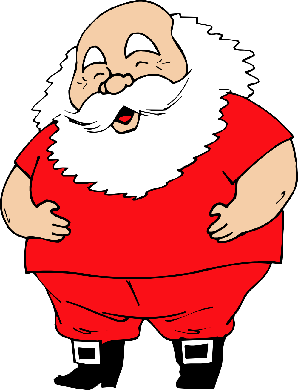Free Santa Claus Clipart. Fre - Free Santa Clip Art