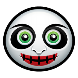 Free Scary Clown Face Clip Art