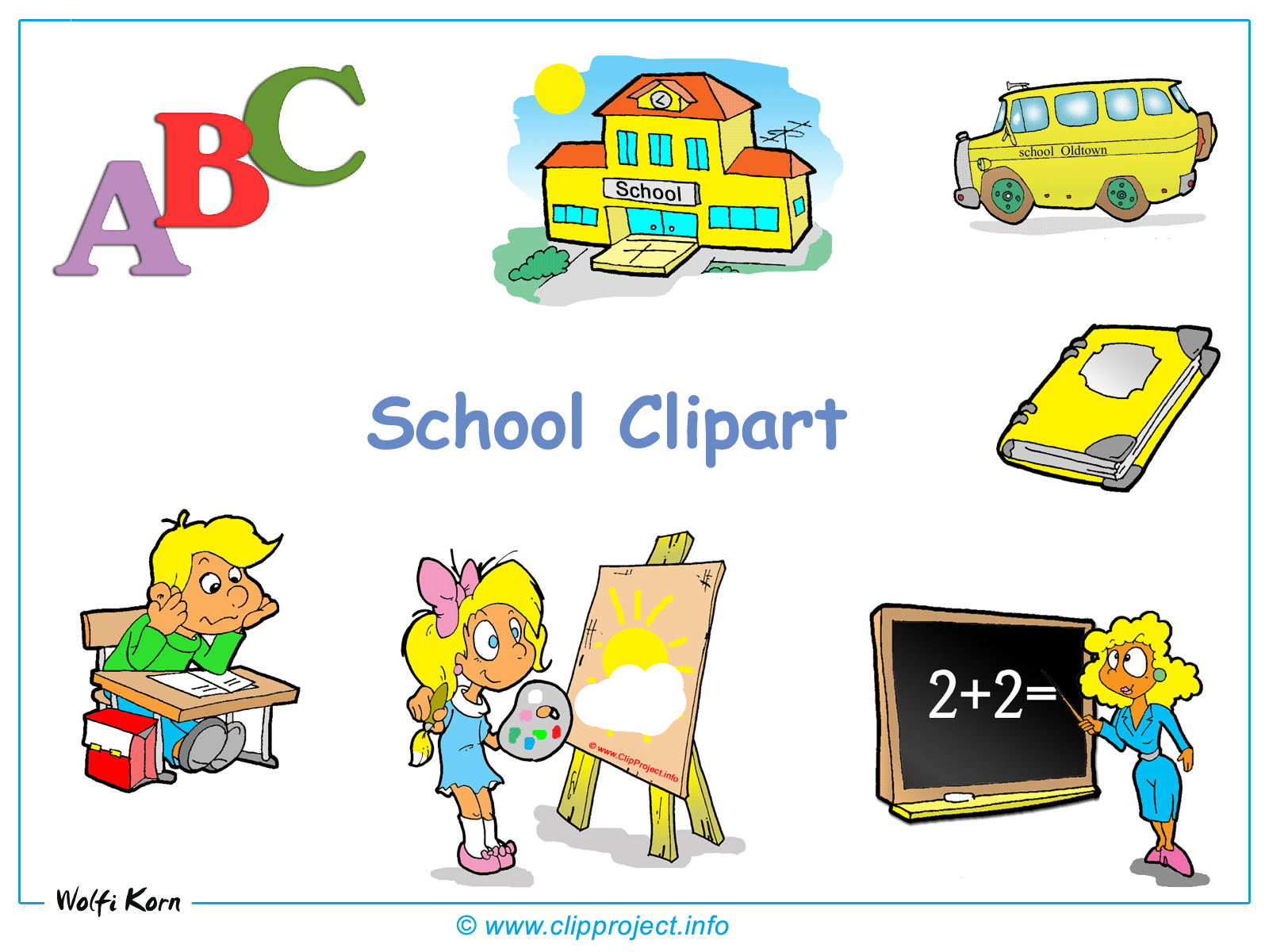 free school clipart - Clip Art Free School