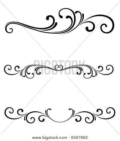 ... Scroll Line Clipart ...