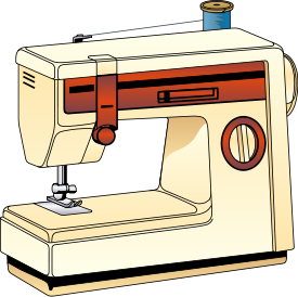 Free Sewing Machine Clipart - Sewing Machine Clip Art