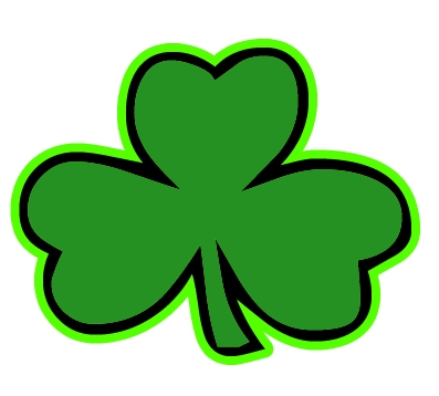 Free Shamrock template to cre