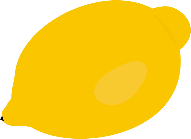 Free Simple Lemon Clip Art