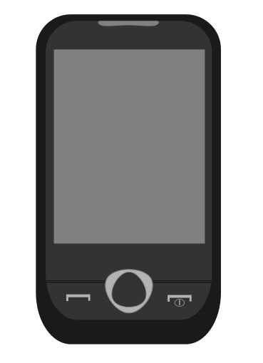 Free Simple Smartphone Clip A - Smart Phone Clip Art