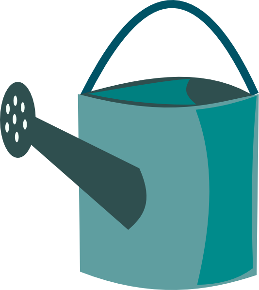 Free Simple Watering Can Clip Art