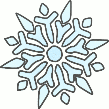 free snowflake clipart - Free Snow Clipart