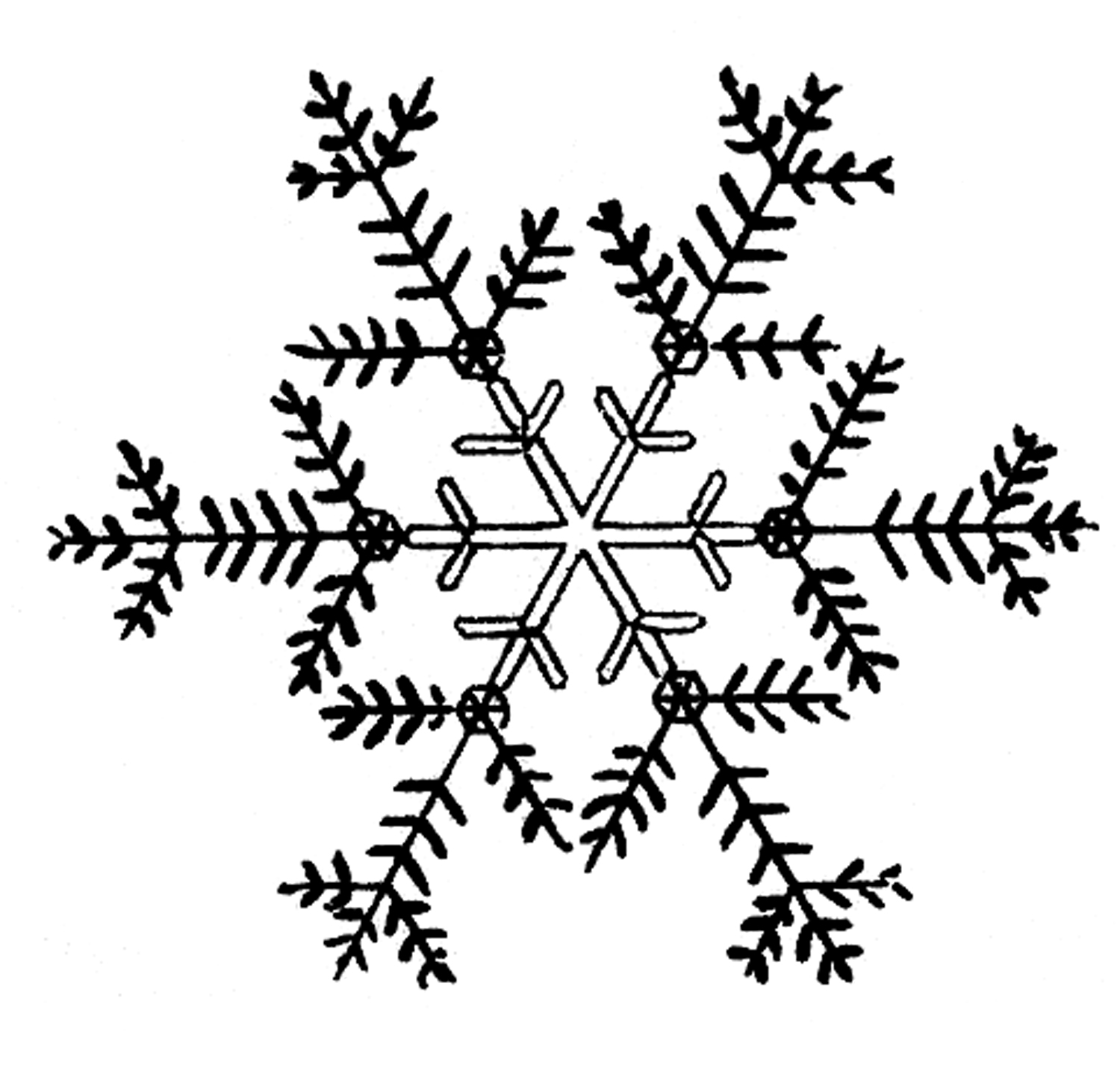 Free Snowflakes Clip Art - Free Clipart Snowflakes