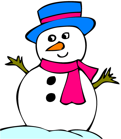 Merry Christmas Snowman Clipa