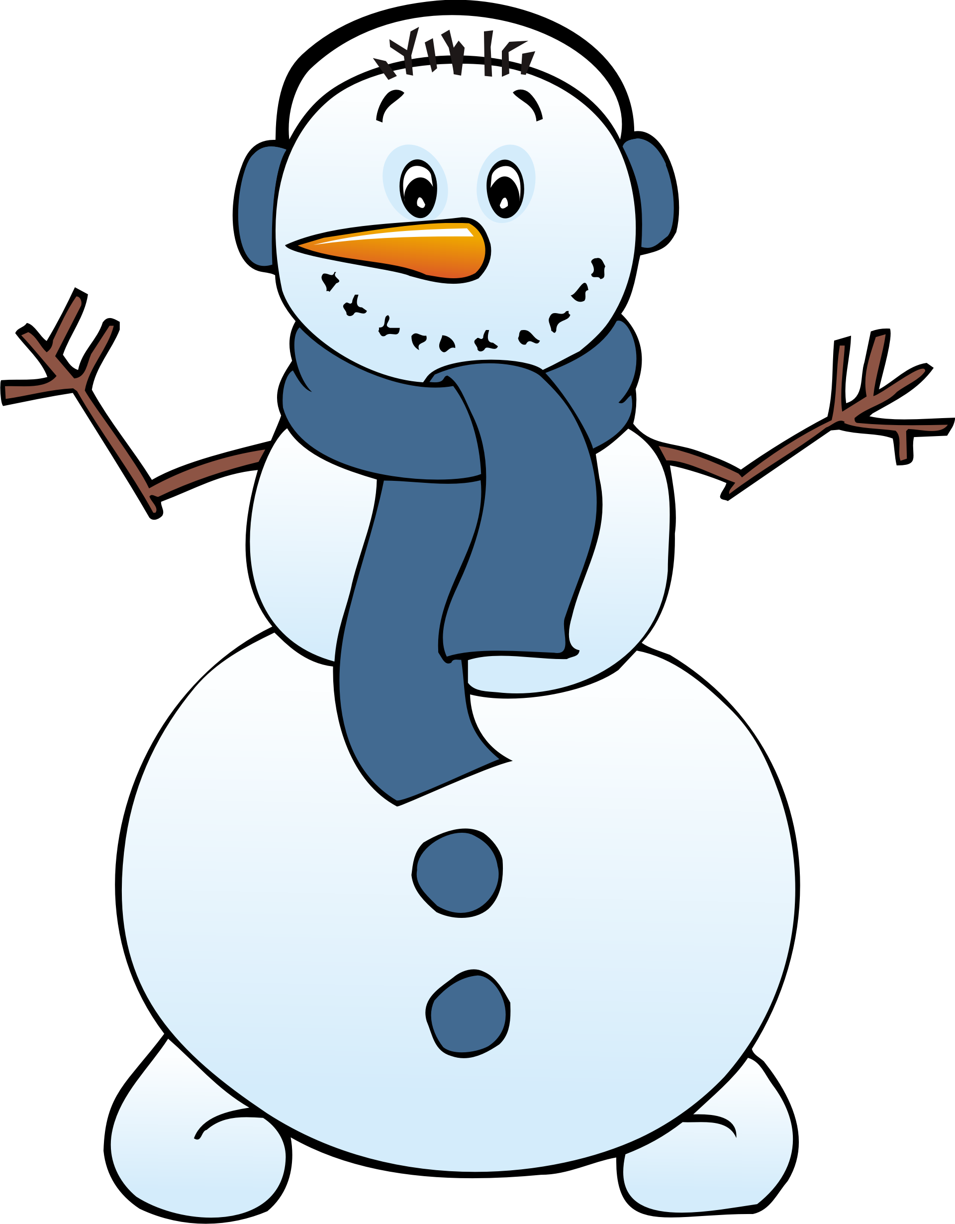 free snowman clipart - Free Snowman Clipart