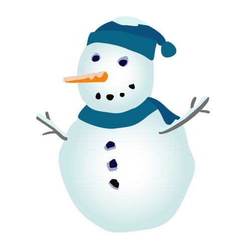 free snowman clipart - Snow Man Clip Art