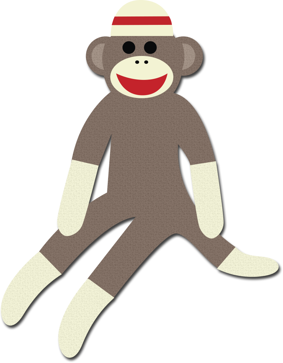 Free Sock Monkey Clip Art