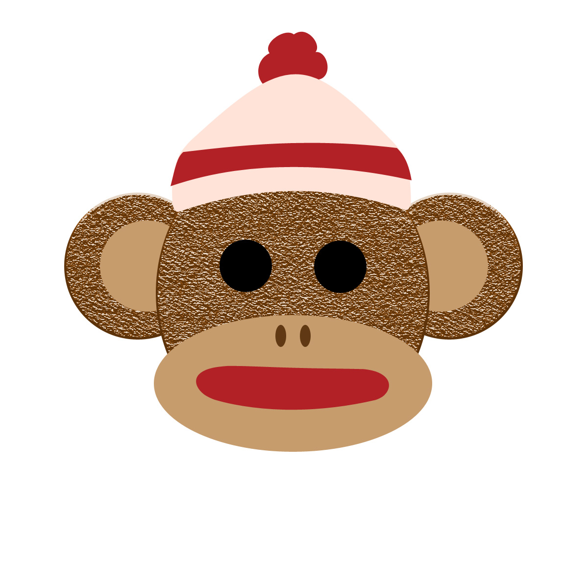 Free Sock Monkey Clipart. Resolution 1200x1200 .