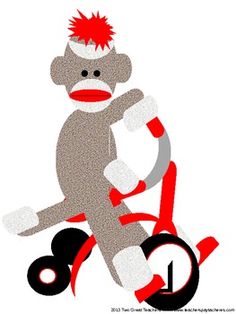 ... Free sock monkey clipart  - Sock Monkey Clipart