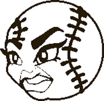 free softball clipart - Clip Art Softball