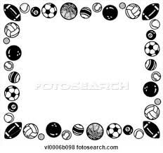 free sports balls scrapbook backgrounds - Google Search