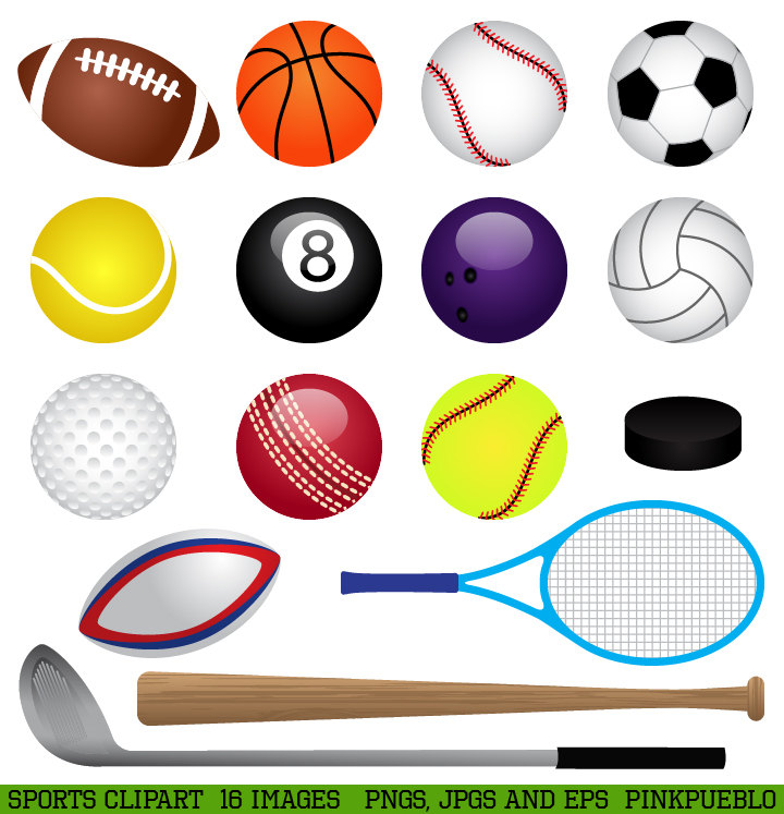 Free Sports Clipart For Teach - Sport Clip Art