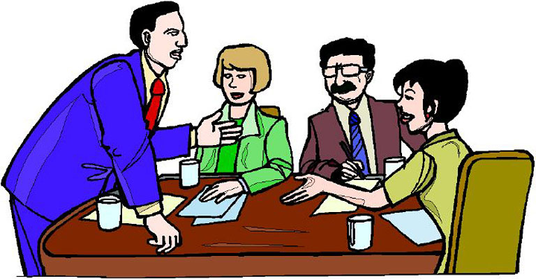Free Staff Meeting Clipart