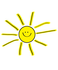 Free Sun Clipart To Decorate For Parties Craft Projects Websites Or