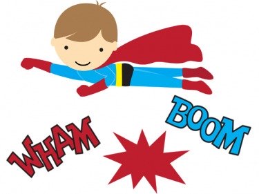 Free Superhero Clip Art Borde - Hero Clip Art
