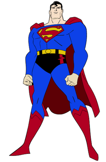 free superhero clipart