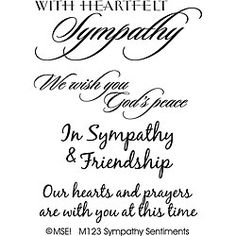 Free Sympathy Clipart