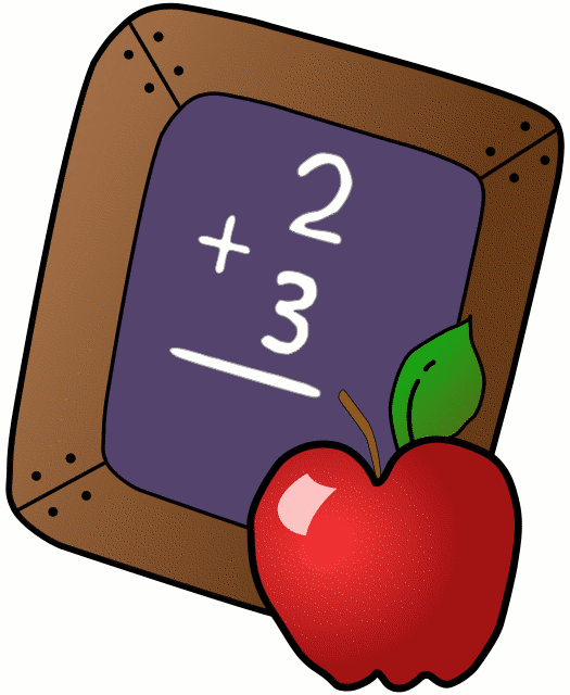 Free Teachers Apple Clipart - Teacher Apple Clipart
