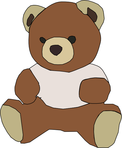 Free Teddy Bear 2 Clip Art