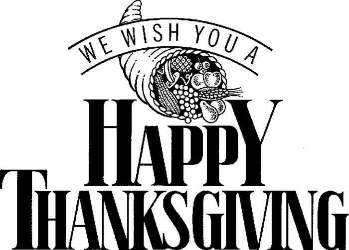 Free Thanksgiving Clipart. Thanksgiving black and white .