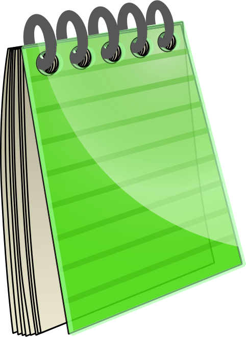 Free To Use Amp Public Domain - Notebook Clip Art