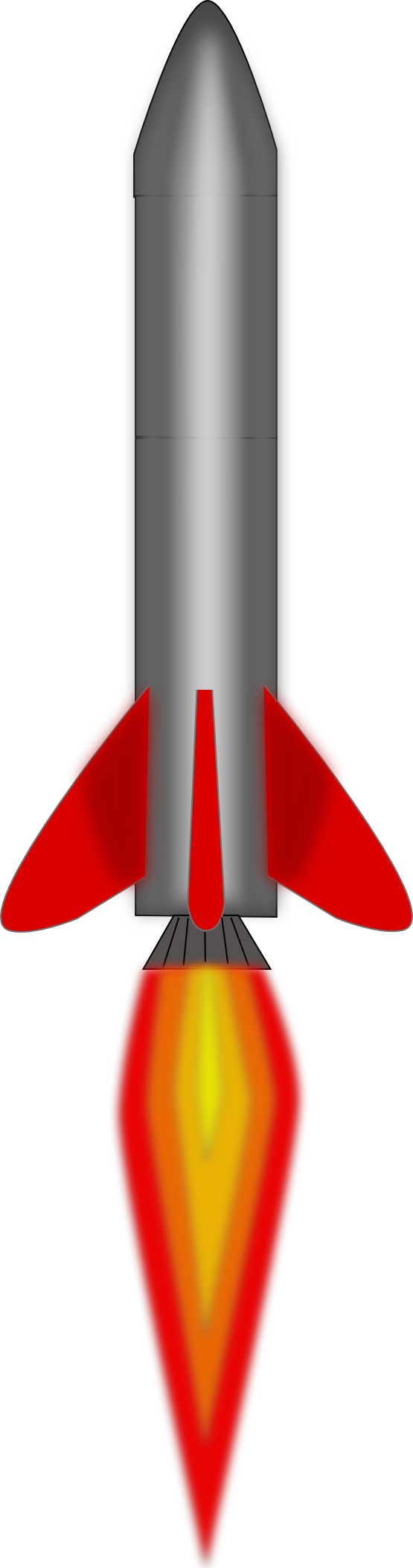 Free to Use Public Domain Missile Clip Art