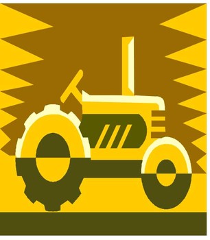 Free tractor clip art farm equipment clipart image