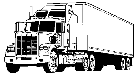 Free truck clipart truck icon - Truck Clipart Black And White
