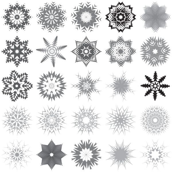 More free snowflake clip art