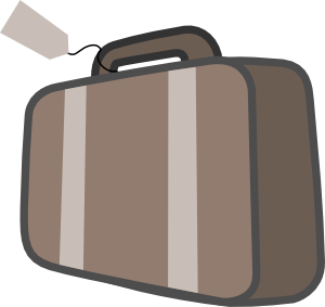 ... free vector Bag Luggage Travel clip art ...