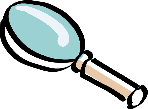 ... free vector Bitterjug Mag - Magnifying Glass Clipart Free
