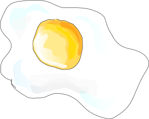 ... free vector Fried Eggs cl - Fried Egg Clipart