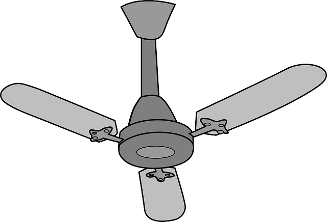 Free Vector Graphic Ceiling F - Fan Clip Art