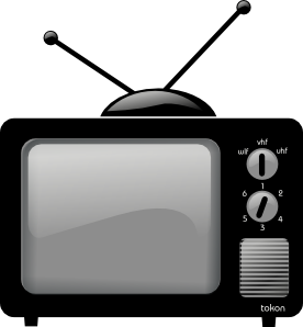 ... free vector Old Television clip art ...