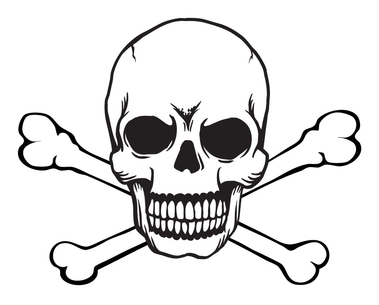 Free Vector Skull And Crossbo - Skull And Bones Clip Art