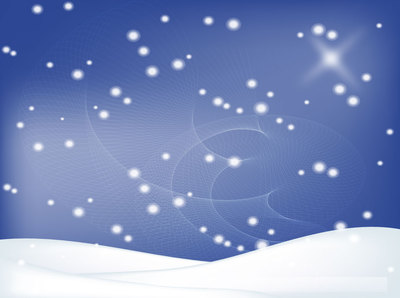 Free Vector Winter Background; Winter Background with Snowy Landscape