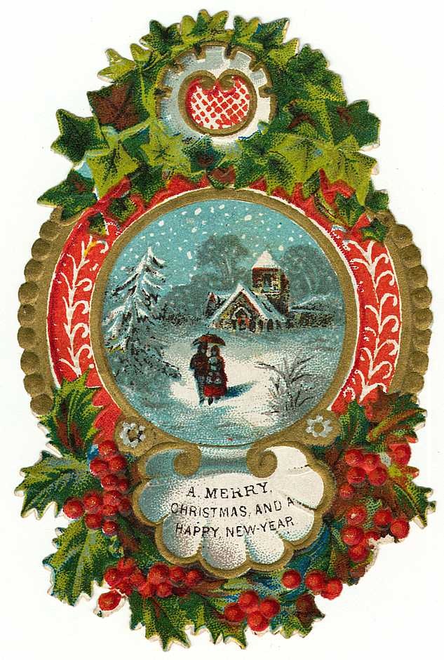 ... free vintage Christmas im - Vintage Christmas Clipart