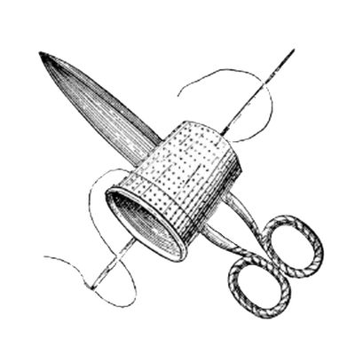 Free Sewing Kit Clip Art Elem