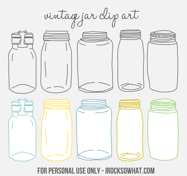 Free Vintage Jar Clip Art by IROCKSOWHAT clipartall.com