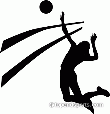 free volleyball clipart