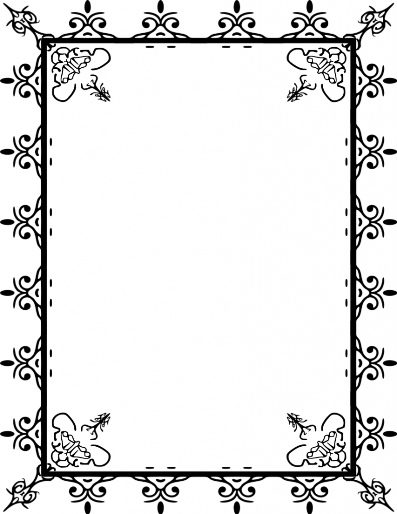 free wedding clipart borders .